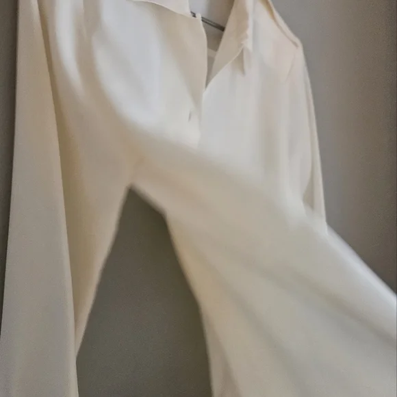 VINTAGE Claudia Richard Blouse in White - Picture 6 of 8